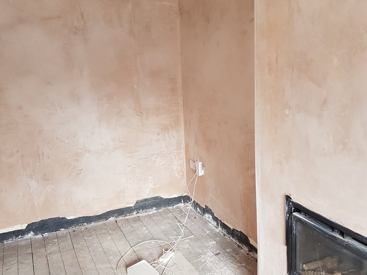 Plastering — real Yard Kings job photo
